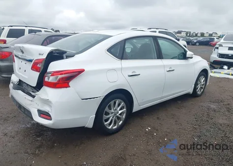 2017 Nissan Sentra Sv z USA, uszkodzony, nr VIN 3N1AB7AP7HY313859